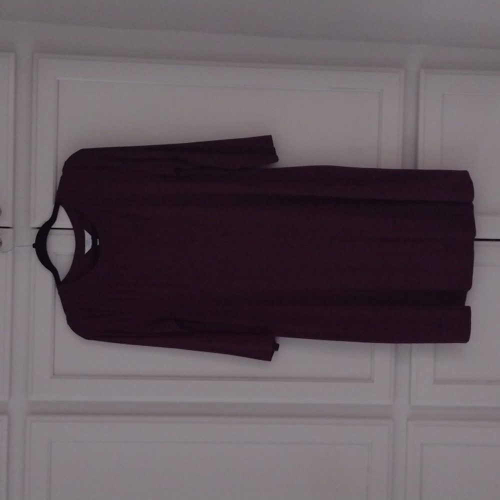 Maroon time and tru dress